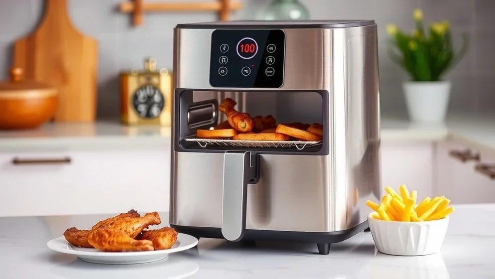 Hamilton Beach digital air fryer oven 11L vad kan den?