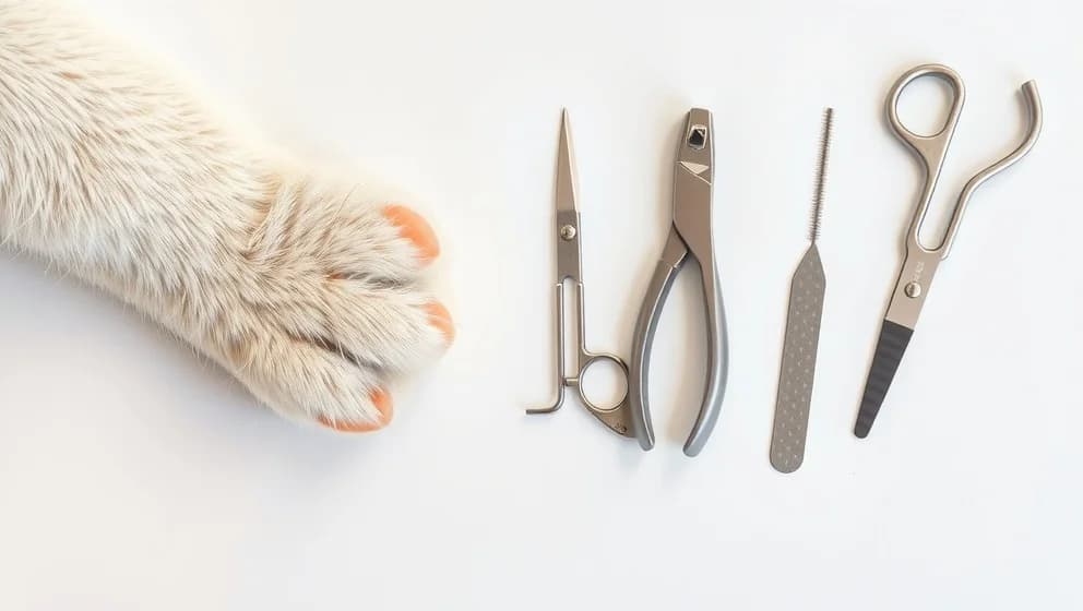 Hur klipper man klorna på en katt